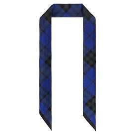 Burberry Sciarpa in seta a quadri skinny