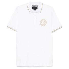 Besticktes Polo-Shirt mit Emblem - Versace