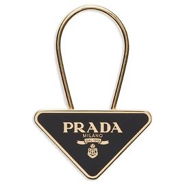 Prada Porte-clés en métal émaillé