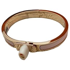 Bracelet Mini Click Kelly Or Rose Rose - Hermès