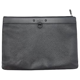 Louis Vuitton Clutch Pochette Discovery GM Monogram Shadow