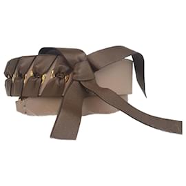 Pulseira de fita cinza - Fendi