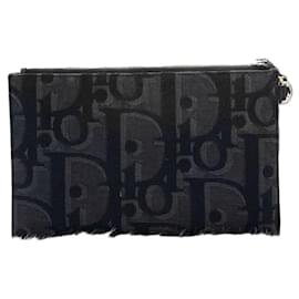 Dior Clutch Maxi Oblique Jacquard Condición