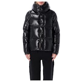Moncler Chaqueta corta de plumas con capucha Parana