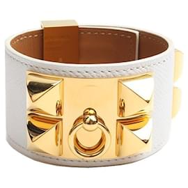 Pulseira Medor Blanc banhada a ouro - Hermès