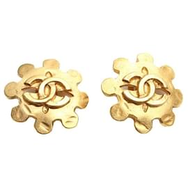 Orecchini a clip con fessura logo CC - Chanel