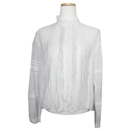Weißes Faltenbluse Isabel Marant Étoile Größe S