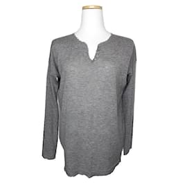 Zadig Voltaire Mischgrauer Kaschmir-Stricktop - Zadig & Voltaire