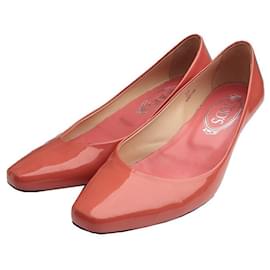 Ballerine in vernice corallo - Tod's