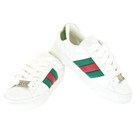 Gucci Sneakers in pelle bianca da uomo AADMG