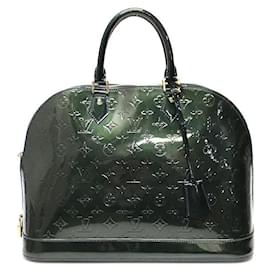Tote Bag Alma MM Monogram Vernis BLAU NACHT - Louis Vuitton