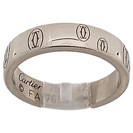 Cartier Weißgoldring Herzlichen Glückwunsch Größe