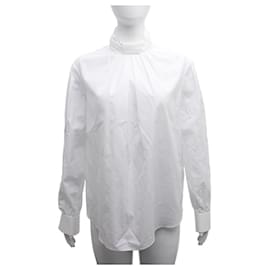 Céline Camisa de algodón blanco