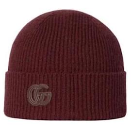 Cashmere-Patch-Mütze - Gucci