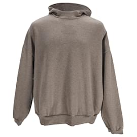 Fear of God Essentials Hoodie aus brauner Baumwolle