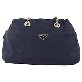 Prada Re-Edition 1995 Borsa a Catena Trapuntata in Re-Nylon Piccola