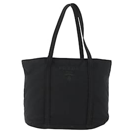 Prada Vintage Zip Tote Tessuto Pequeno