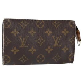 LOUIS VUITTON Monogram Bucket PM Accessory Pouch LV Auth LNZ060