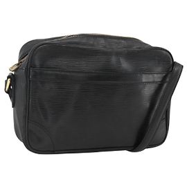 LOUIS VUITTON Borsa a Spalla Epi Trocadero 23 Nera M52302 LV Auth LNZ386
