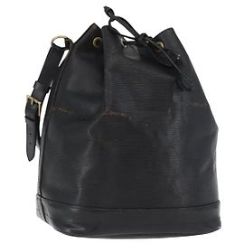 LOUIS VUITTON Borsa a Spalla Epi Noe Nera M44002 LV Auth 172470