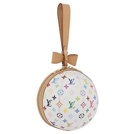 LOUIS VUITTON Sac Rolling Monogram Multicolore LV x TM Blanc M13710 Auth 172562SM