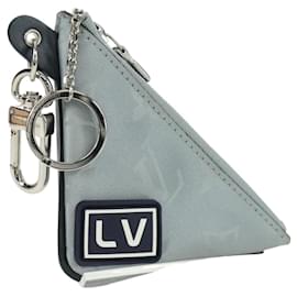 LOUIS VUITTON Monogram Satellite Porte Cles Charm Silver MP2217 LV Auth 165831M - Louis Vuitton