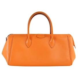 Hermès Borsa a mano Paris Bombay in pelle arancione