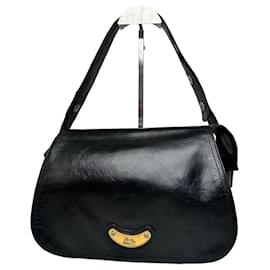 Céline Borsa in pelle multiway vintage Celine Paris nera