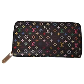 Louis Vuitton Zippy Geldbörse Takashi Murakami Multicolore