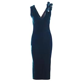 Vestido tubo de terciopelo Jean Paul Gaultier