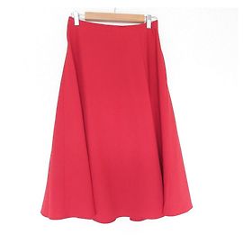 Autre Marque Jupe évasée en satin stretch sans titre