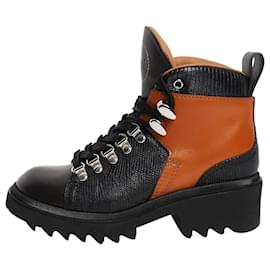 Chloé Botas de combate negras y marrones Chloe - talla EU 36 (UK 3)