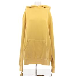 Gelbes Kapuzen-Sweatshirt - Autre Marque