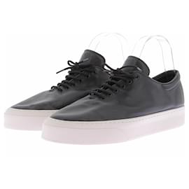 Sneakers in pelle nera e bianca - The row