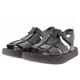 By Malene Birger Sandali neri in pelle