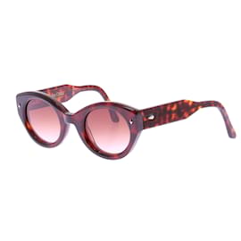 Sonnenbrille in braunem Schildpatt - Autre Marque