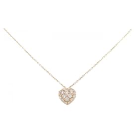 Collana a forma di cuore Cartier in oro rosa