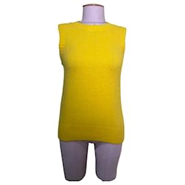 Soeur Namaste Strickweste Gelb