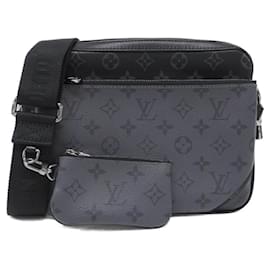Borsa a Spalla Trio Messenger Monogram Eclipse Reverse di Louis Vuitton