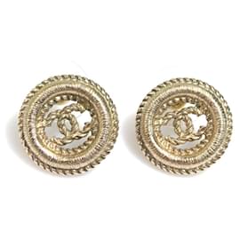 Orecchini in metallo dorato Chanel