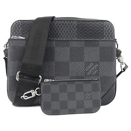 Borsa a Spalla Trio Messenger 3D Damier Graphite Louis Vuitton