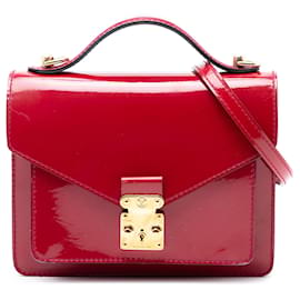 Louis Vuitton Monceau BB aus rotem Vernis