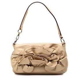 Borsa a tracolla Nadja Rose in pelle marrone di Saint Laurent