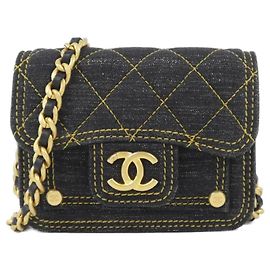 Borsa in denim Chanel AP3349