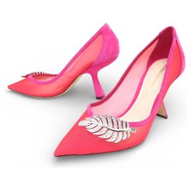SCARPE NICHOLAS KIRKWOOD MONSTERA PUMP 909A86MESH 37 IT 38 FR
