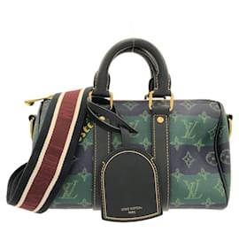 Borsa Boston Keepall Bandoulière 25cm Monogram Heritage Louis Vuitton