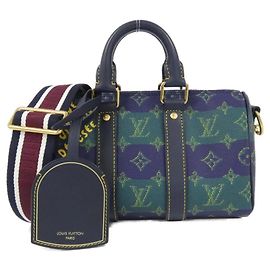 Borsa Boston Keepall Bandoulière 25cm Monogram Heritage Louis Vuitton