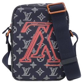 Borsa a Spalla Danube Monogram Ink di Louis Vuitton