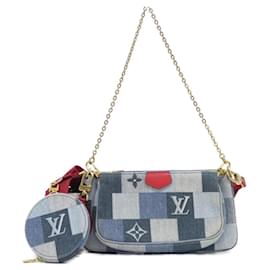 Multi Pochette Accessori Monogram Denim Louis Vuitton