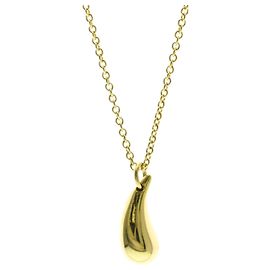 Tiffany & Co Collana Pendente Goccia Tiffany in Oro Giallo 18K